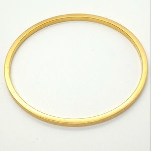 Monet Goldtone Bracelet Signed Monet 2.5 inches across.